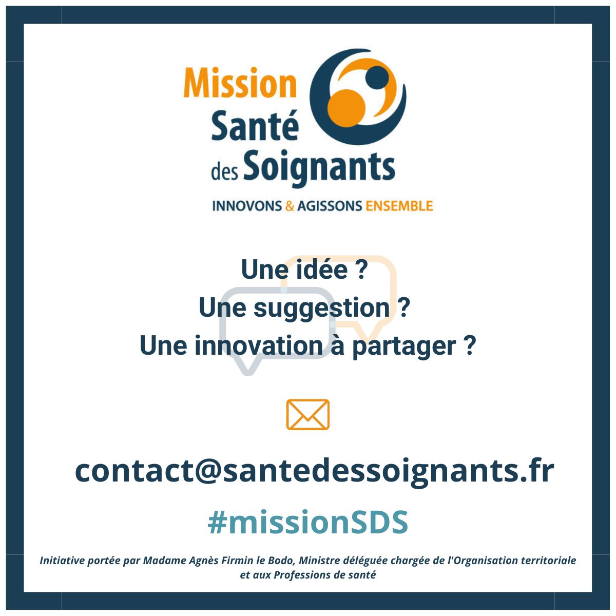 Mission minitérielle, Santé des soignants, 30 03 2023